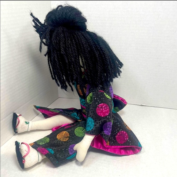 Japanese likeness approx 21” cotton doll appears lovingly handmade Price Firm - Picture 4 of 10